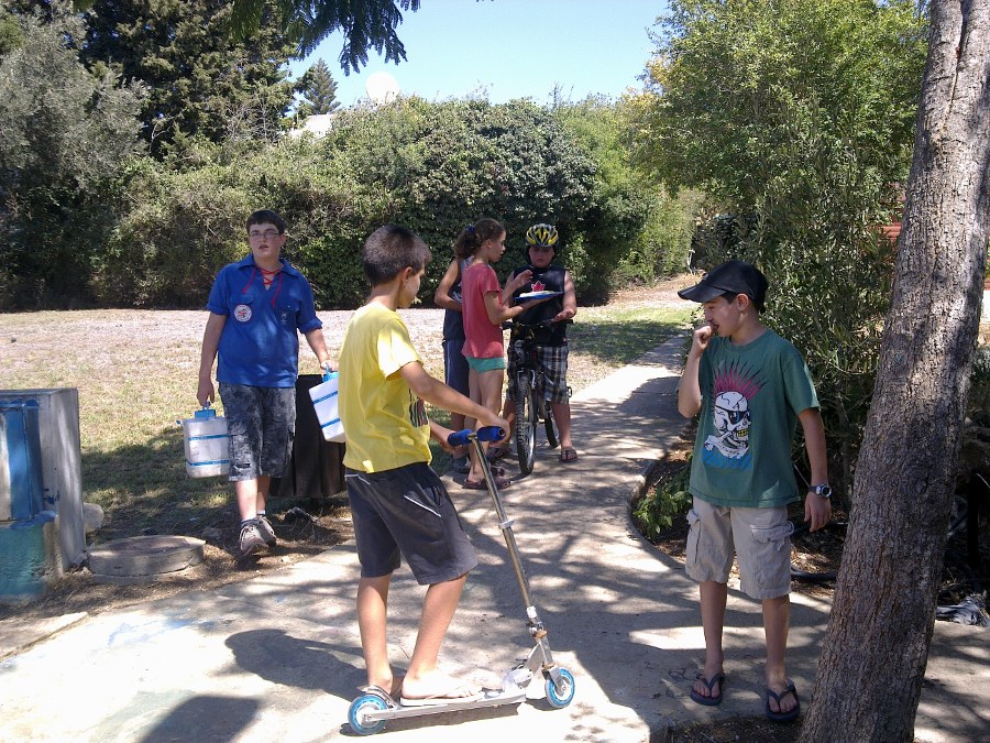 חניכי שכבה ו' "גבנ"צ" עם ניב איישן